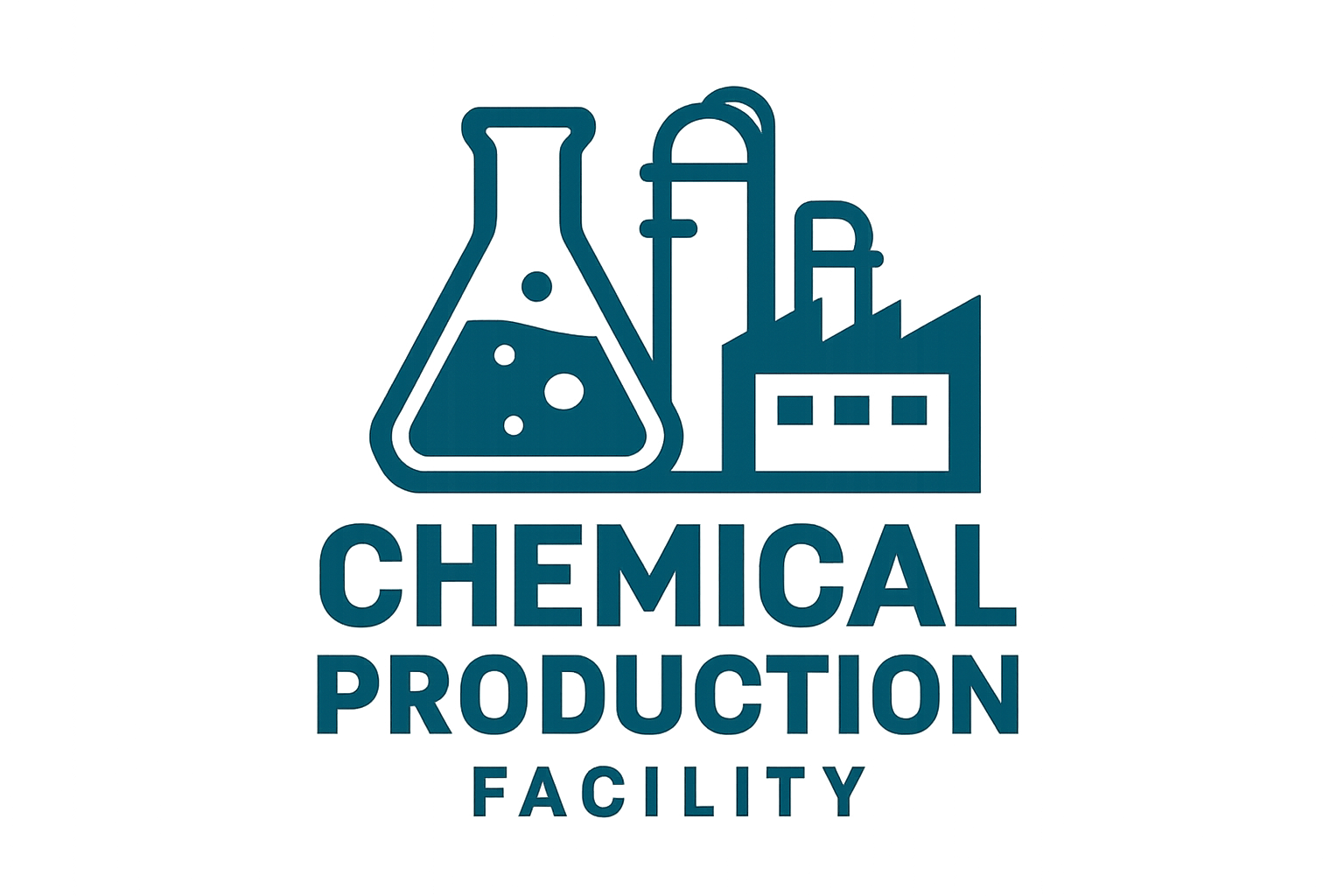 Chemical Production Facility Logo